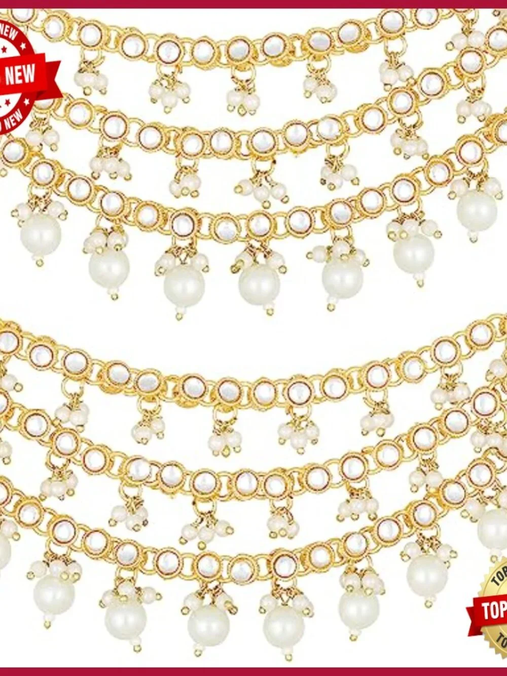 Gold Plated Alloy Drop Dangle Earrings Chain Fashion Jewelry Gift